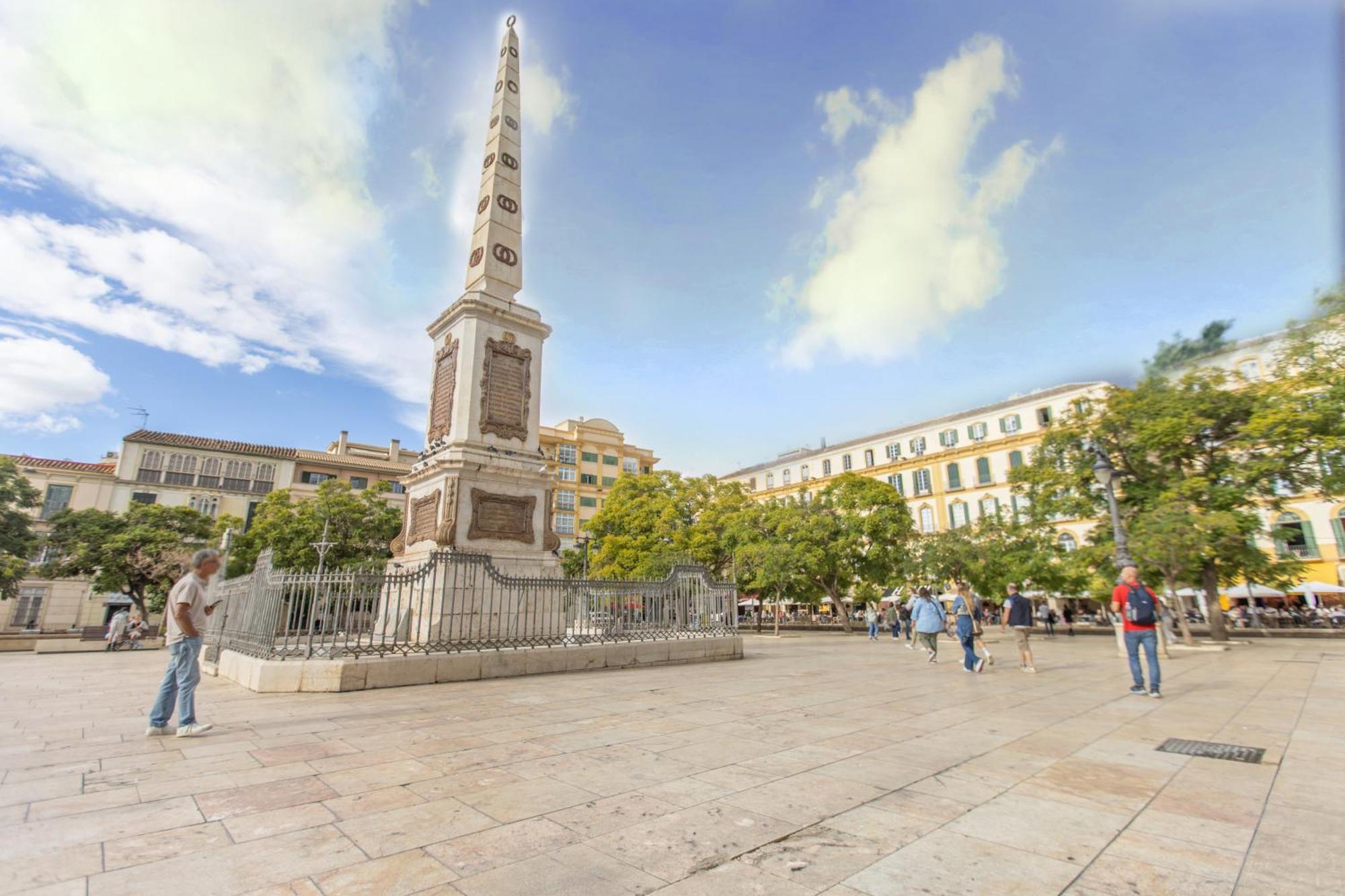 Homely Malaga San Juan De Letran Plaza De La Merced المظهر الخارجي الصورة